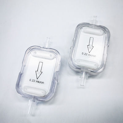 مرشح IV للاستخدام المنفرد مع PES هيدروفيلي 0.2μm و PTFE هيدروفوبيك 0.2μm غير معقمة