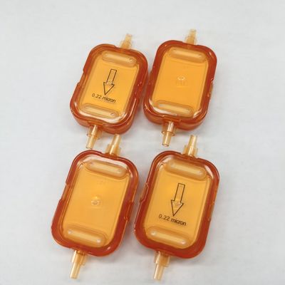 مرشح IV لمرة واحدة مضاد للضوء مع PES هيدروفيلي 0.2μm و PTFE هيدروفوبيك 0.2μm غير معقمة