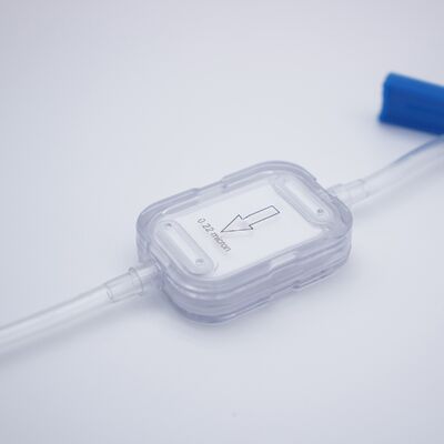 XINNA Medical IV Infusion In-Line 0. 22mm و 0.5mm فلتر الميكروبور
